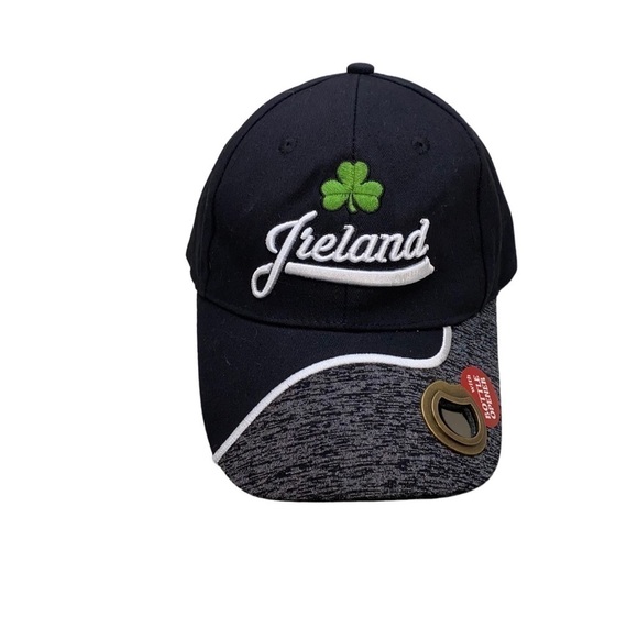 Ireland Authentic Super Green Apparel Adjustable Hat with Bottle Opener Cap - Picture 1 of 9